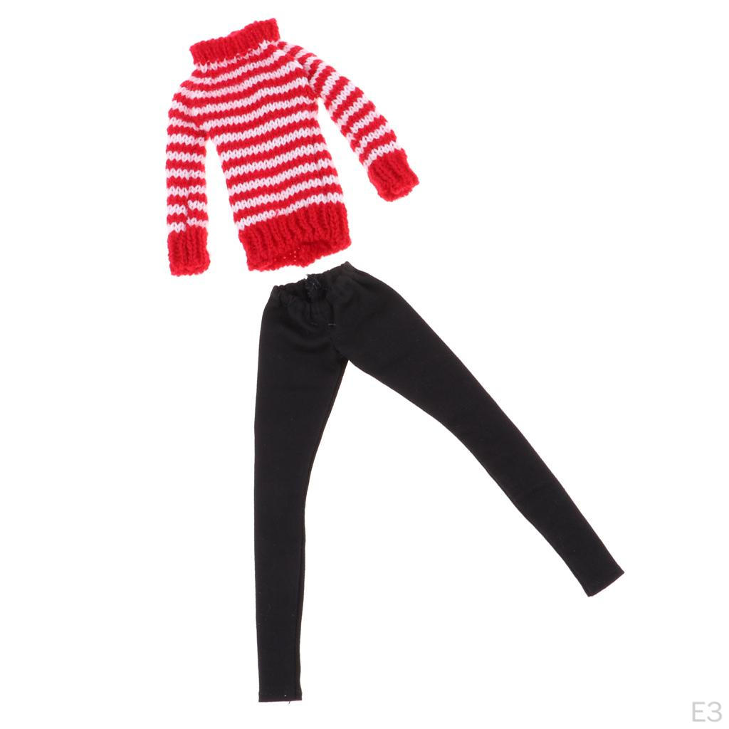 1/6 Girl Doll Clothes Set with