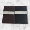 Étui à cartes de visite de luxe, étui à cartes, portefeuille porte-cartes en cuir, 2 couleurs