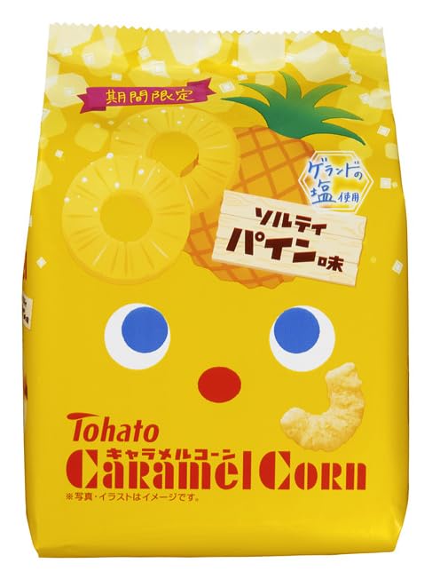 

Tohato Caramel Corn Salty Pineapple Flavor 62g x 12 bags