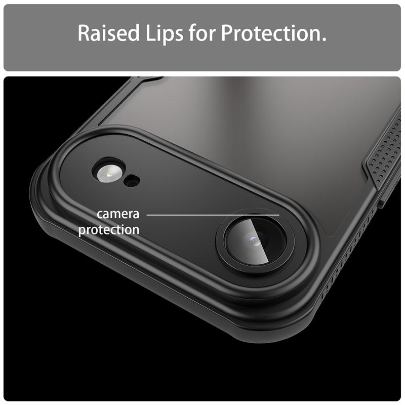 Translucent Phone Case For iPhone 17 Air Matte PC Armor Back Cover For iPhone 17 Air 17Pro Max Case Cover For iPhone 17 Air Case