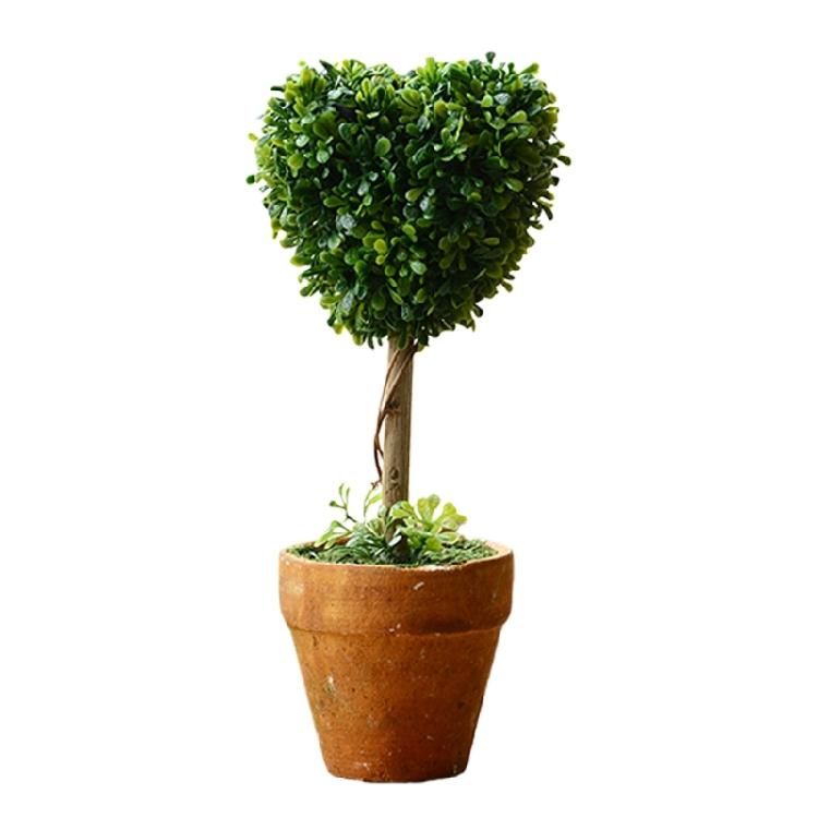 

Artificial Plant Small Tree Pot Potted Flower Garden Fake Plant Arrangement Ornament Room Home Table Decoration