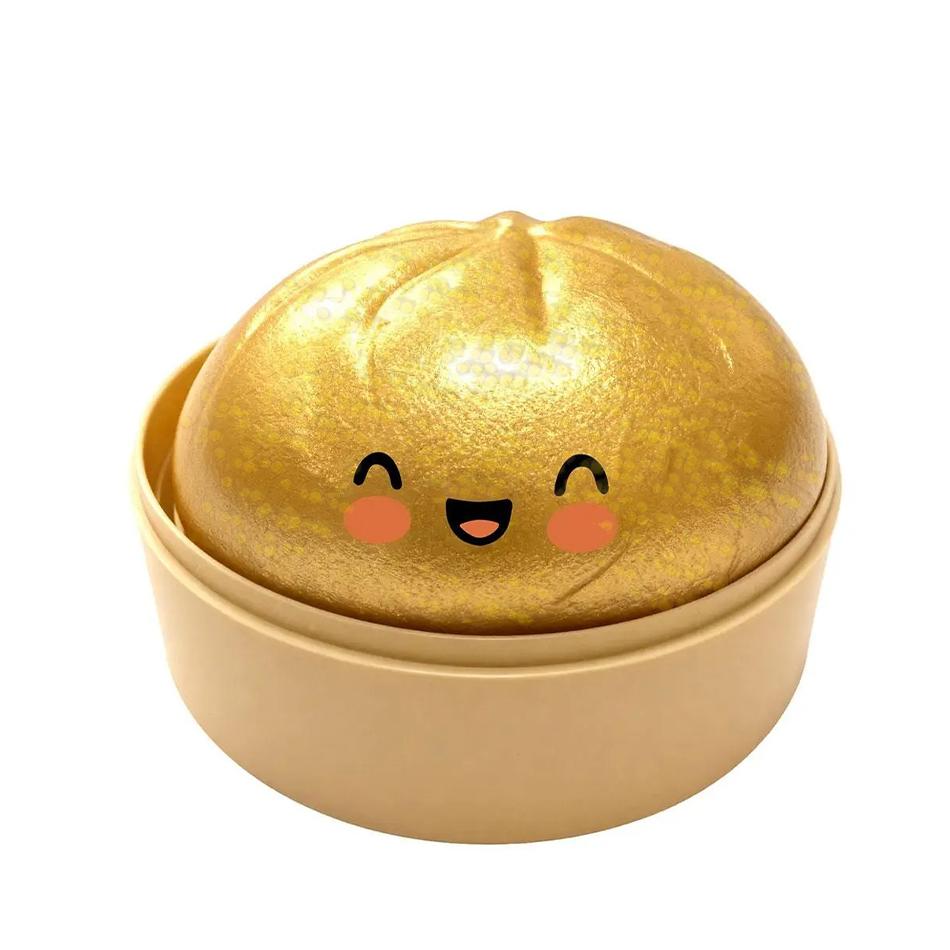 11 Styles Realistic Giant Dumpling Squeeze Toy With Bamboo Steamer Soft Dough Ball Decompression Fidget Toy Funny Creative Gift