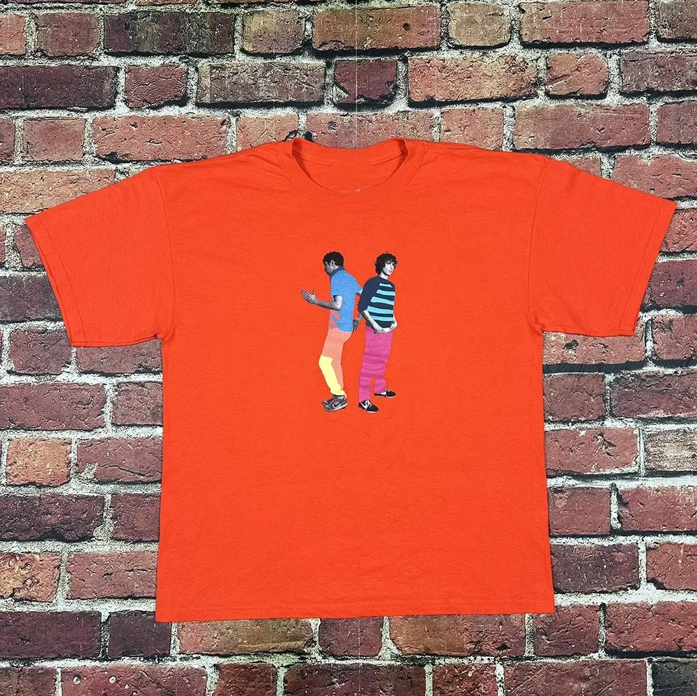 Vintage The Rapture Band Short Sleeve Orange All Size T-Shirt OB224 Unisex T-Shirt S