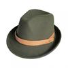 Fashion Felt Top Hat for Women British Retro Versatile Men Solid Color Felt Hat