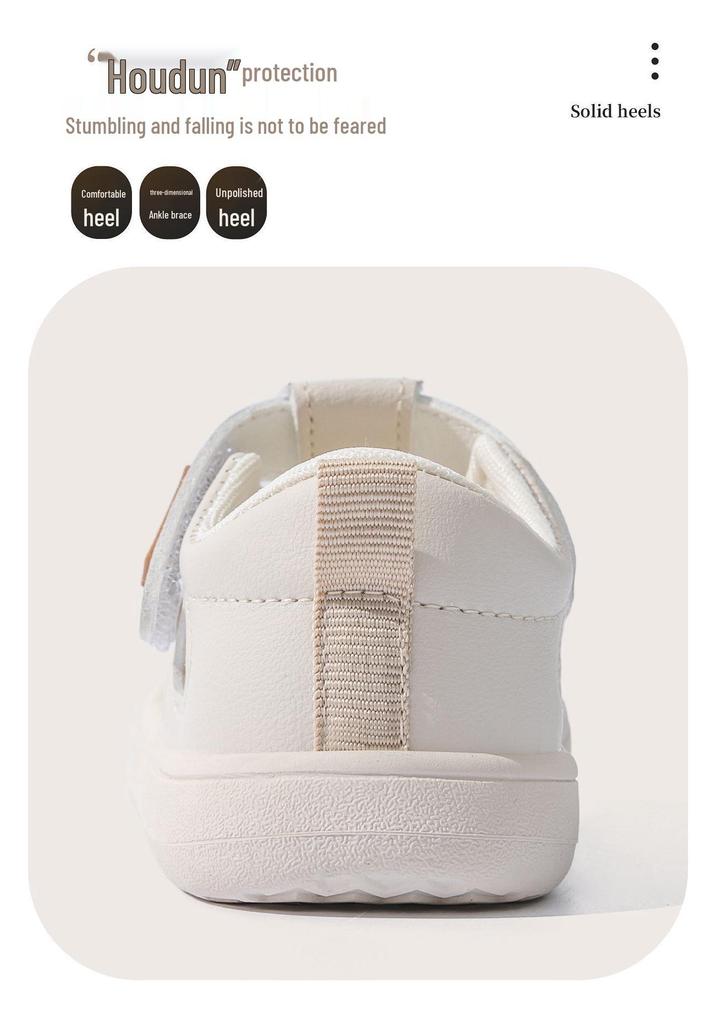 2026 Summer Baby Walking Sandals - Soft Sole, Breathable, Anti-Collision Toe for Boys & Girls