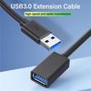 5Gbps USB 3.0 Extension Cable Extender Cord for TV BOX Smart TV Laptop PC Fast Speed USB Cable Extension 0.5m/1m/1.5m/2m/3m/5m