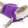 Reptile Clothes Adjustable Drawstring Pullover Pet Reptile Apparel Vest for Small Reptiles Bearded Dragons Geckos Lizards