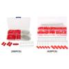 300/420Pcs JST SYP 2 Pin 2.54 MM Adapter Cable Terminal Socket Male Female Housing Connector Female Male Red Plug Terminal Kit