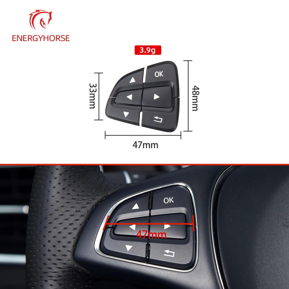 Car Steering Wheel Button Repair Kit For Mercedes Benz A B GLA GLS GLE V Class W176 W246 W156 W166 W292 W117 W218 W231