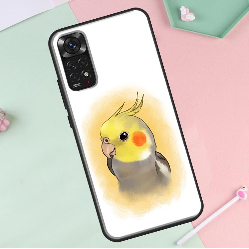parrot bird For Redmi Note 12 Pro Plus Cover For Redmi Note 10 8 9 11 Pro 12S 11S 10S 9S 9C 10C 12C Case