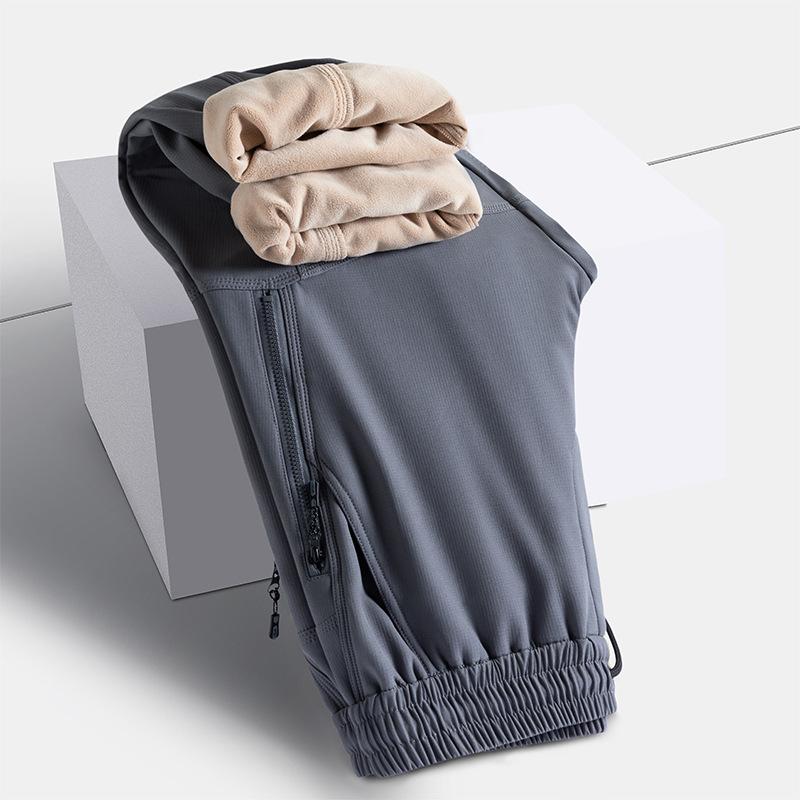 

Плюшевые повседневные брюки для мужчин, трехзащитные рабочие брюки для мужчин, уличные водонепроницаемые брюки для зарядки для мужчин, мужские брюки-парашютисты с завязками на щиколотках для мужчин 4XL