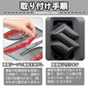 DcariveX Suzuki Jimny Compatible with Jimny 3D Decorative Front Car Exterior No Need To Remove Original Tape for High Includes Original Vehicle Easy