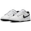 Nike  Dunk Low White Black Women Sneakers DD1503-113