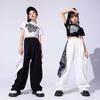 Girls' Trendy Jazz & Hip Hop Dance Costume - Crop Top & Street Dance Set for Kids