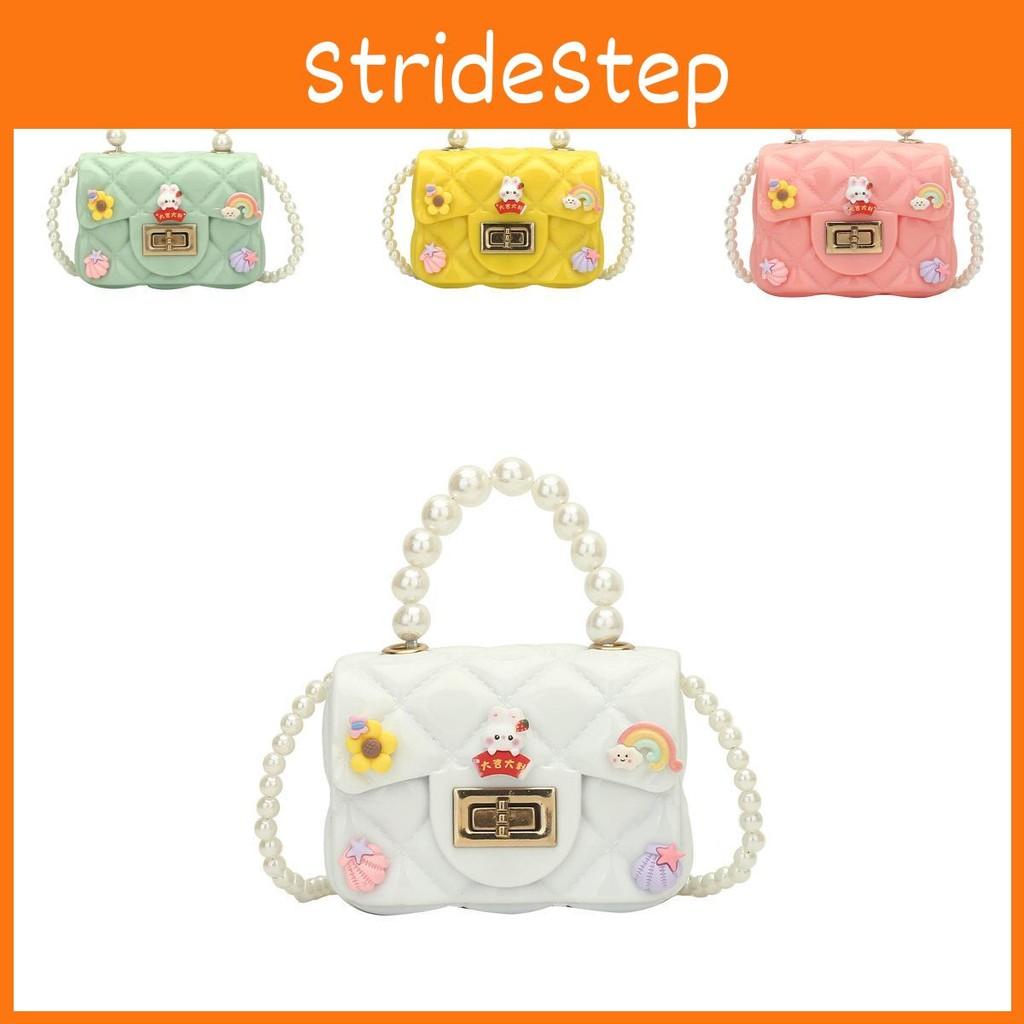 Golden Girls Button Rabbit Pattern Crossbody Bag Rainbow Pattern Daily Bags