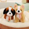 18-31cm Cute Poodle Corgi Harrier Plush Toy Kawaii Stuffed Animals Puppy Husky Plushies Doll Anime Soft Kids Toys for Girls Gift