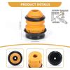 Elastic Rubber Bushings 553262B000 Component for Rear Shock Absorbers Rear Suspension Bump Stop Bushing