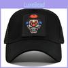 European And American Clown Print Baseball Cap Embroidered Duck Tongue Cap Mesh Cap Batman Personalized Print Sun Hat