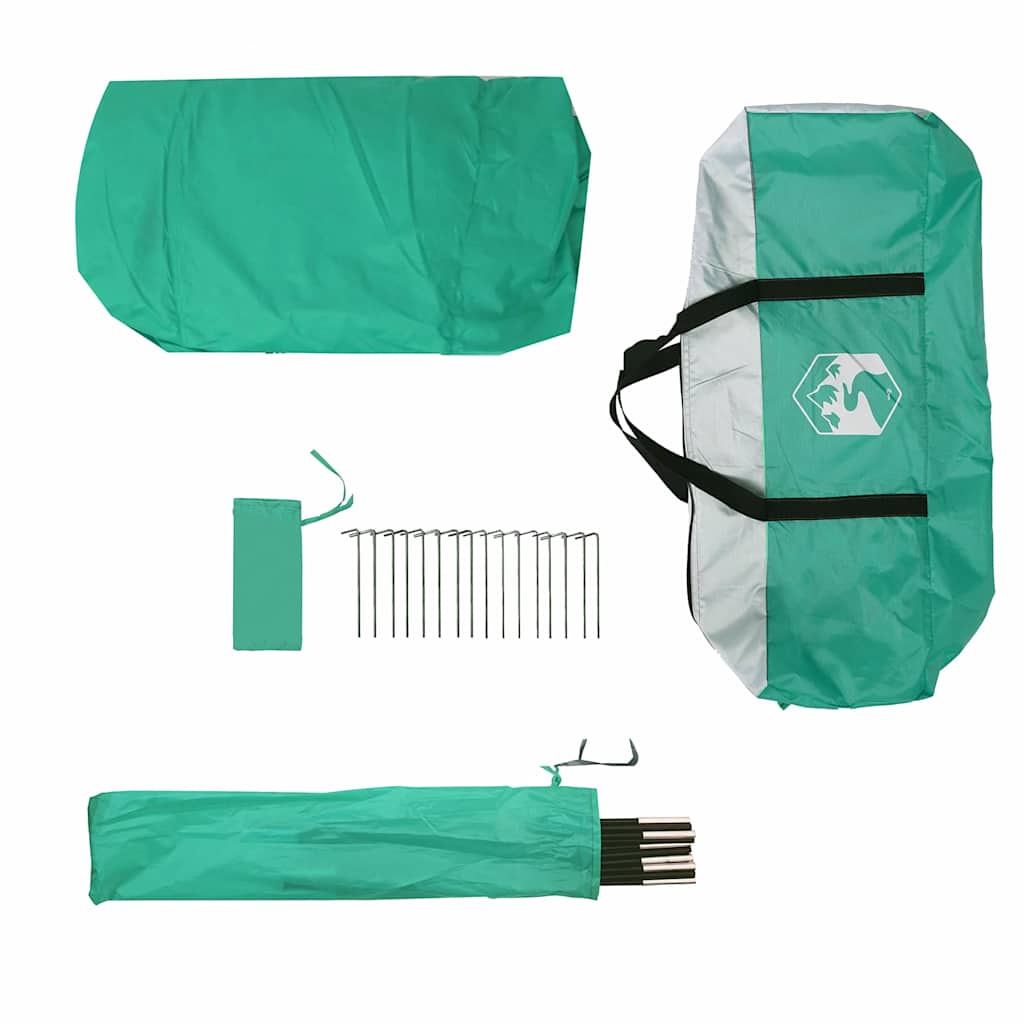 Mosquito Net Tent with Roof Sea Green 434 x 434 x 230 cm