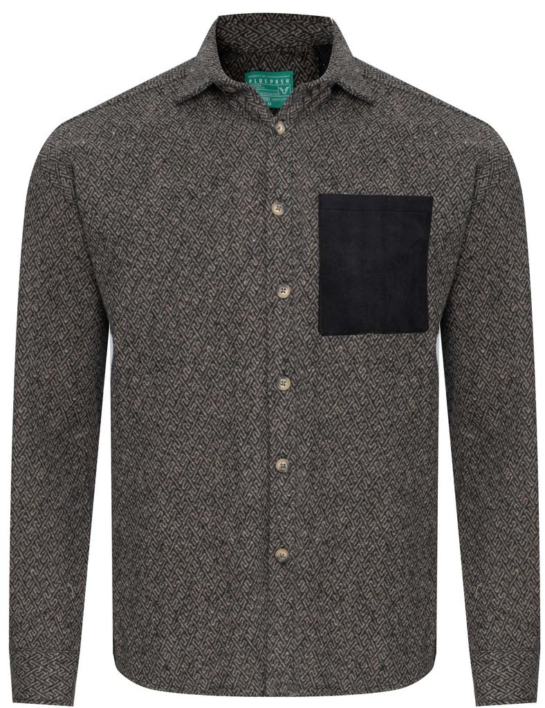 Men' Shirt - Brown
