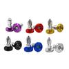 CNC Aluminum Zinc Zinc Alloy Motorcycle Handlebar End Caps Bar Ends Weights  Handlebar Protection