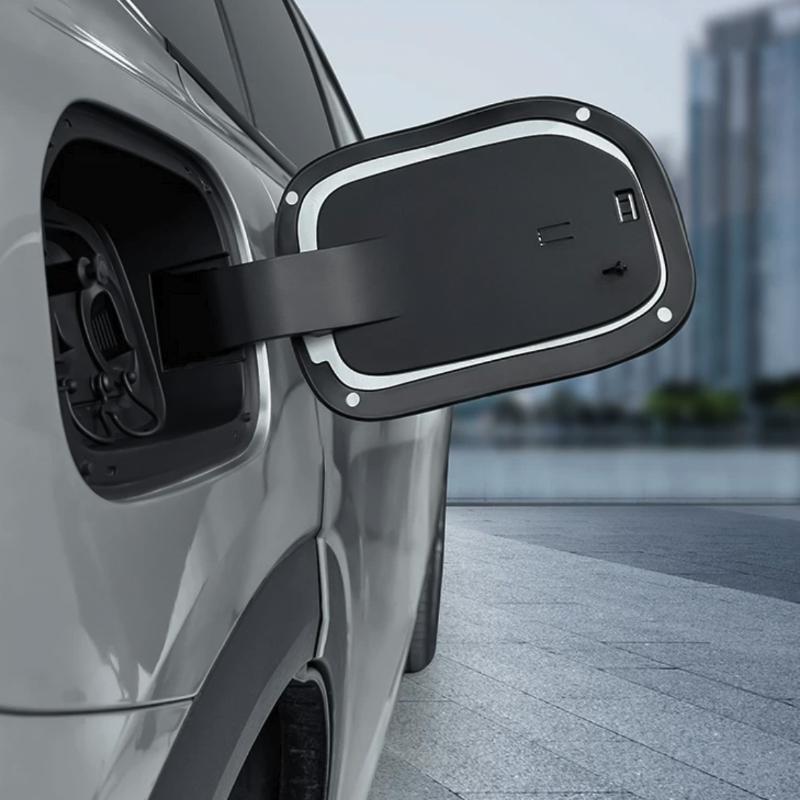 For Geely Galaxy Starship 7 EM-i 2024 2025 Car Charging Fuel Tank Port Rubber Sealing Ring Protective Dust Cover Waterproof