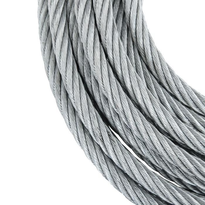 VidaXL Câble métallique 3200 kg 20 m