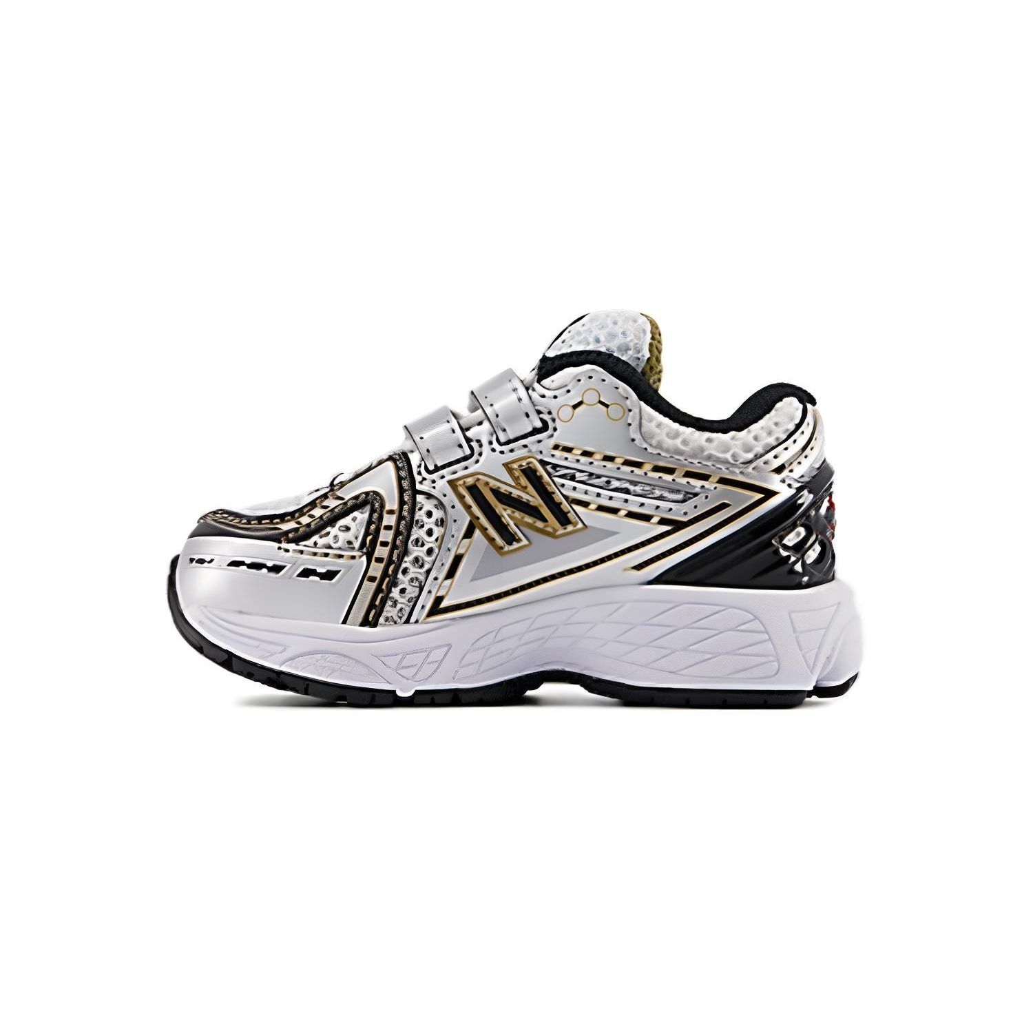 

New Balance Unisex 1906R Metallic Silver/Metallic Gold IV1906RA 23.5