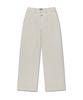 Malittepeulangsowajeobeo W Low-Waist Tuck Wide Denim Pants Ecru