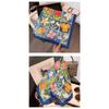 Vintage French Style Oil Painting Flower Silk Scarf Elegant Women Neck Scarf