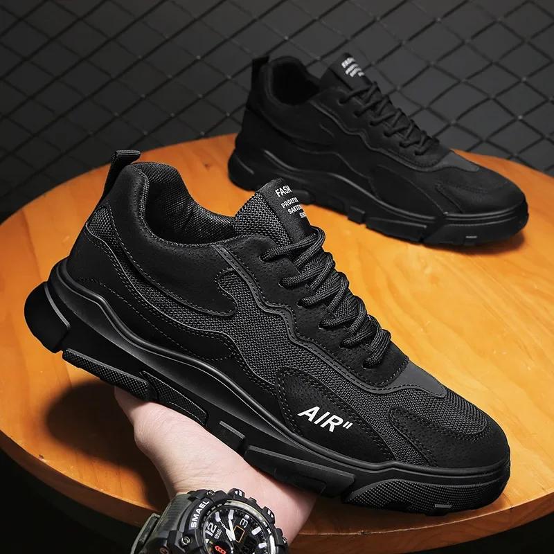 Fashion 2024 Men Spting Casual  Vulcanized Shoes Male Walking Sport Shoes Outdoor Sneakers Male Sneakers Soft Sole Walking Shoe