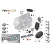 4Pcs White DRL Angel Eyes LED Modules Set 63117263051 Daytime Running Light For BMW 2014-2017 F80 M3 F82 M4 F32 4 SERIES