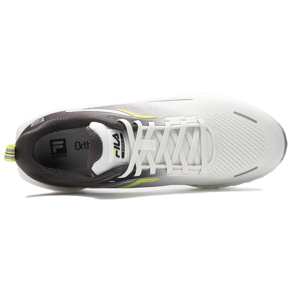 Fila Energy 2 Sports Low-Top Casual Training Shoes Men Sneaker White Gray A12M411124FBF