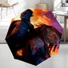 Avatar Theme Automatic Umbrella, Lightweight & Portable, 8 Rib, Perfect for Outdoor Travel, Birthdays, Christmas, Gifts.