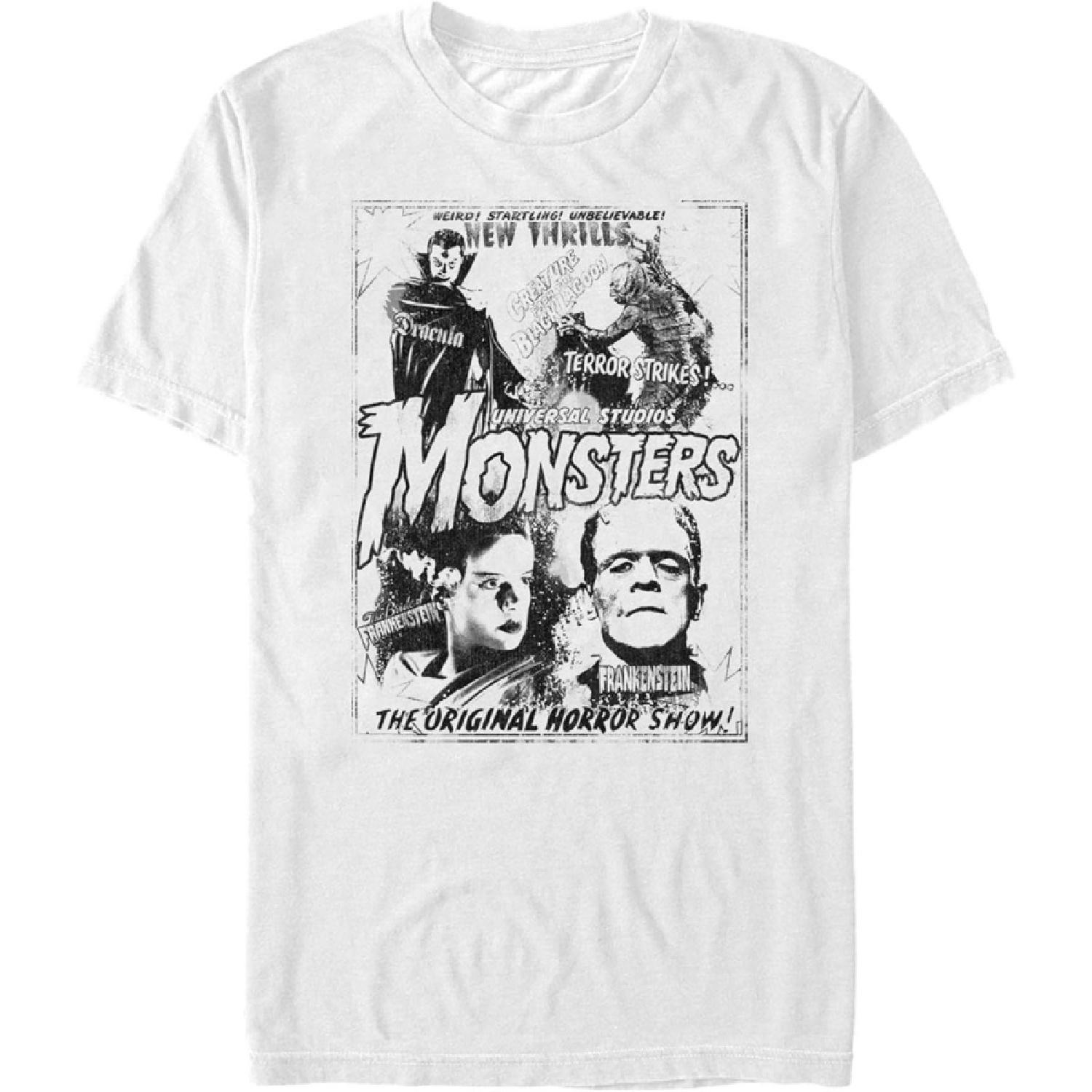 Мужская футболка Universal Monsters Original Monster Flicks S