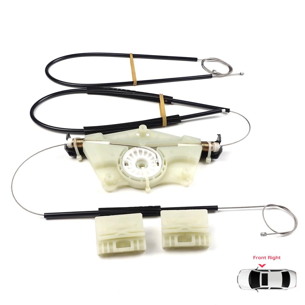 BWR325 Window Regulator Repair Kit Front Right Door for  A4 B6 8E2 8E5 B7 8EC 8ED Seat Exeo 3R2 3R5 4/5 Door 8E0837462