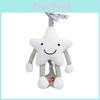 Baby Bed Mobile Star Night Moon Plush Toy With Music For Newborns