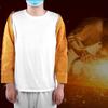 Pair Heat Resistant Welding Sleeve Spark Resistant Protective Cowhide Sleeves for Welder