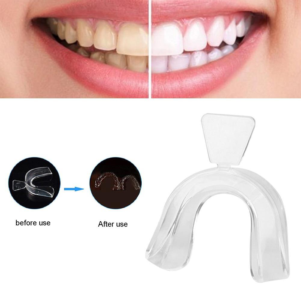 2/4Pairs Soft Tooth Orthodontic Braces Set Teeth Mouth Guard Protector Whitening Trays Anti-snoring Teeth Boxing Protection 3