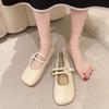 Ladies Footwear Summer Round Toe Mary Jane Women's Flat Shoes Quick Delivery Chic and Elegant Y2k Wholesale Dress Shoe On Sale