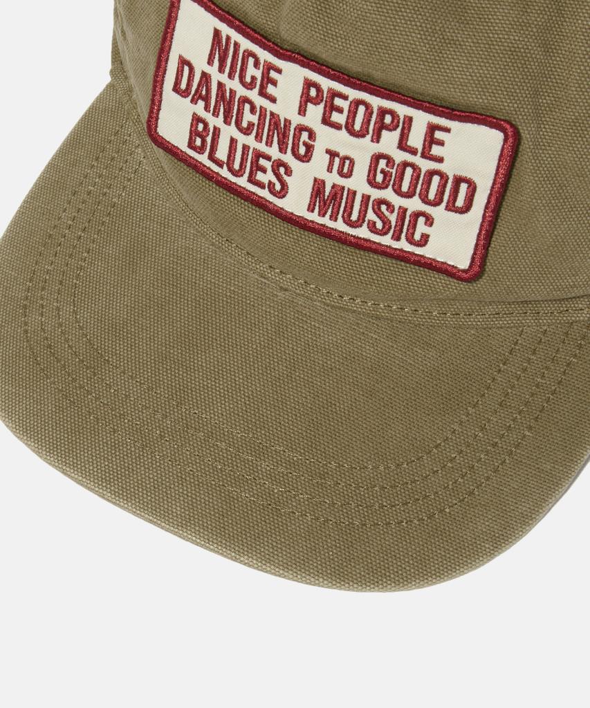ESPIONAGE Blues Music 5Panel Vintage Cap Brown