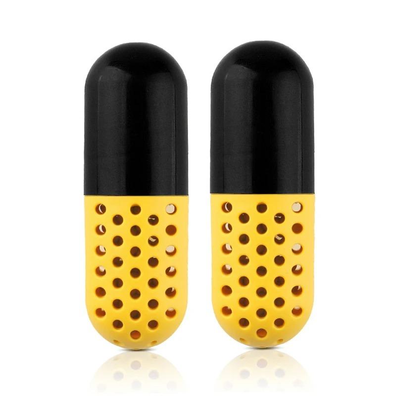 

10/2x Deodorant Deodorizers Capsule Shape Boxing Gloves Shoes Odor Eliminator Sports Gloves Bags Fresh Perspiration Absorber 9.2x3.2CM