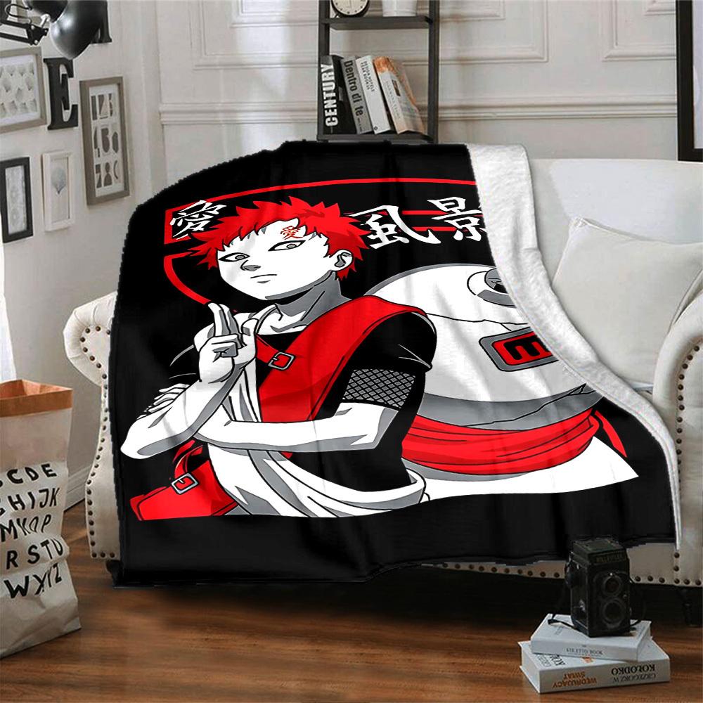 1pc Redhead Robot Soft Flannel All Season Throw for Home, Office, Outdoor UseDurable Comfort Soft Warm Throw for Home