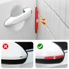 Hot Car Door Rearview Protection Sticker Wear Anti Scratch Luminous Protector Strip For Ford Ranger Focus Kuga Mustang Mondeo Fu
