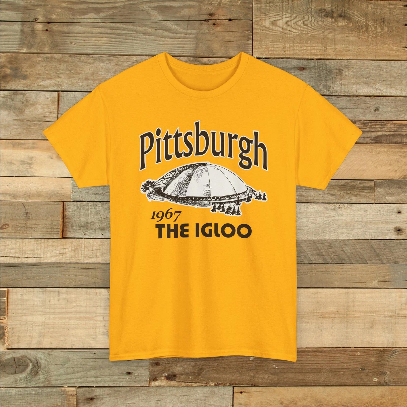 Pittsburgh Civic Arena 1967 Vintage Hockey Arena T shirt - Pittsburgh Penguins 4XL