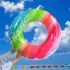 New Rainbow Flower Swimming Ring Water Sports Internet Celebrity Little Fairy Thickened PVC Children's Swimming Ring