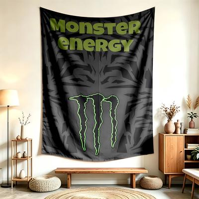 Monster Energy (14) Wandteppich Geeignet Für Die Dekoration Von Häusern Wohnheimen Und Schlafzimmern Weich Anzufassen Und Ein Perfektes Geschenk Für Freunde Und Familie