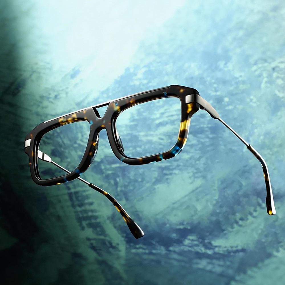 

New Fashion High-end Acetate Metal Glasses Women Myopia Reading Eyeglass Men Custom Optical Prescription Anti-blue Light Eyewear