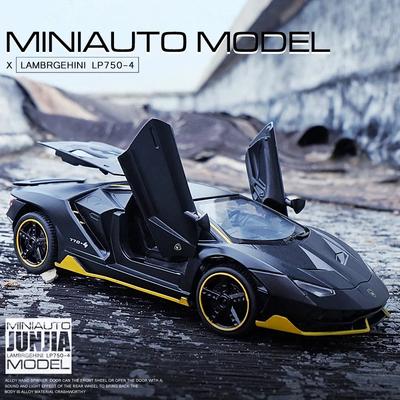1:32 Aventador LP750-4 Sports Alloy Car Model Diecasts & Toy Metal Vehicles Car Model High Simulation Collection Kids Toys Gift