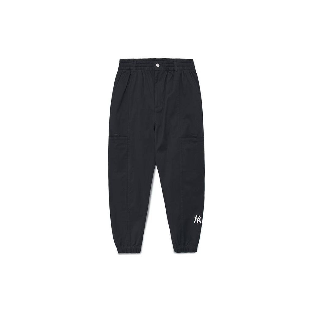 New MLB New York Yankees Knitted Sweatpants Men's Black 3LWPB0433-50BKS